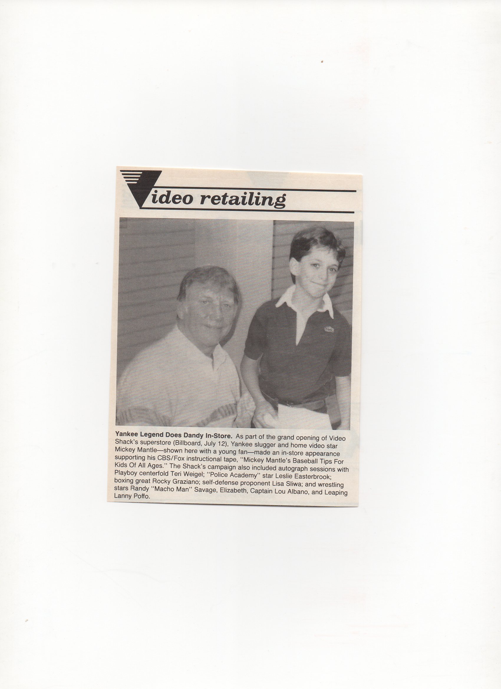 1986 video retailing magazine