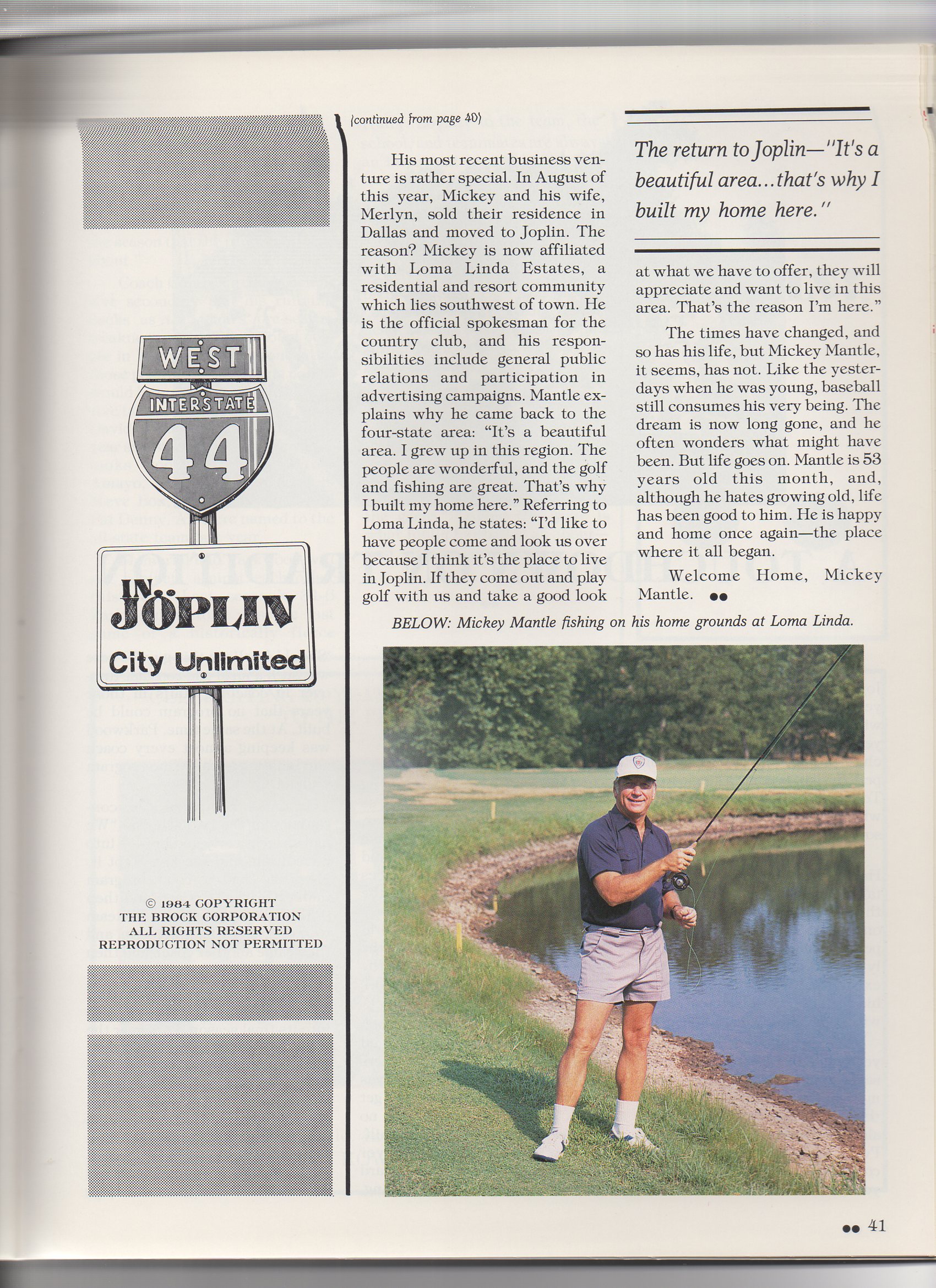1984 In Joplin magazine, october issue