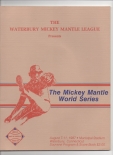 1987 mickey mantle world series, waterbury, conn.
