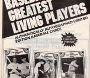 1983 baseball advertiser spring