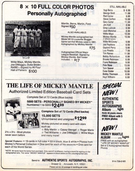 1983 Baseball Advertiser summer