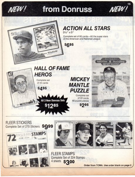 1983 baseball advertiser fall