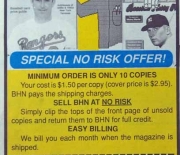 1991 baseball hobby news august