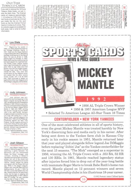 1992 sports card news