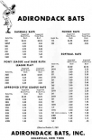 1962 adirondack price list