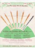 1954 JOE ENGEL BAT COMPANY