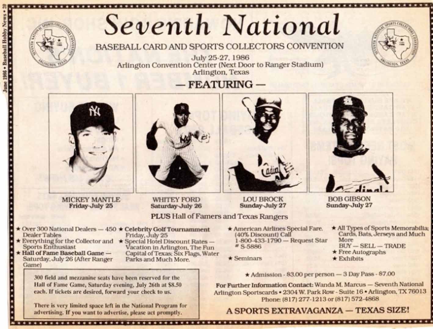 1986 baseball hobby news june