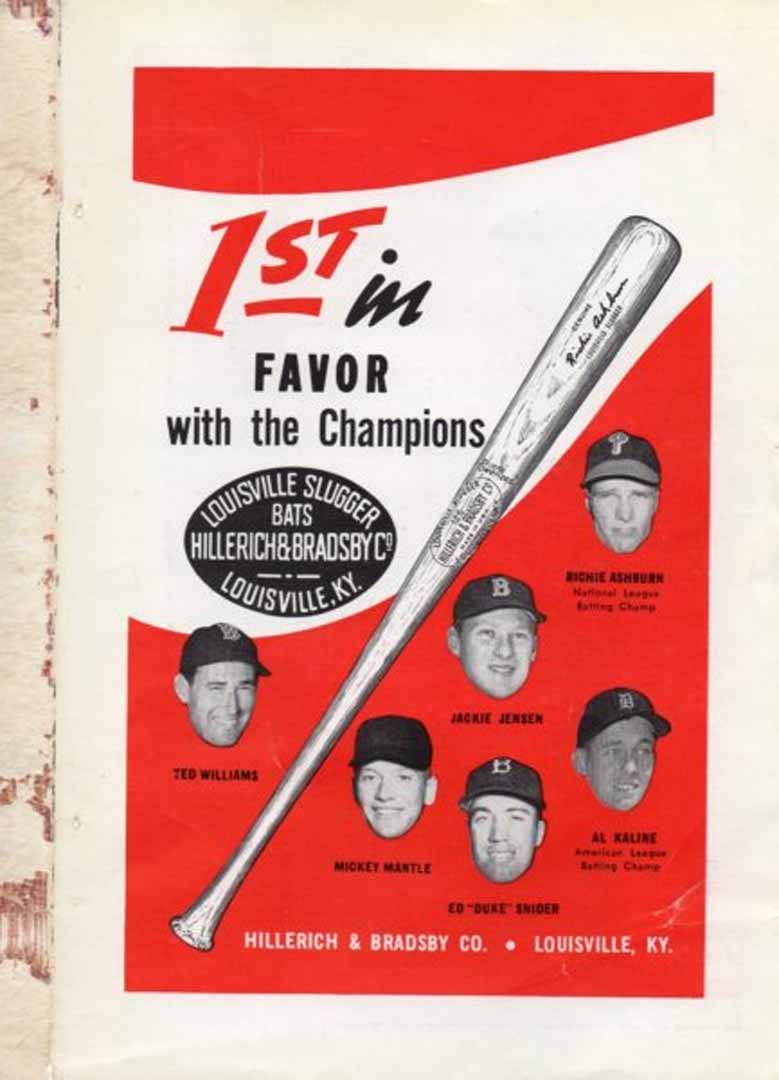 1956 baseball register