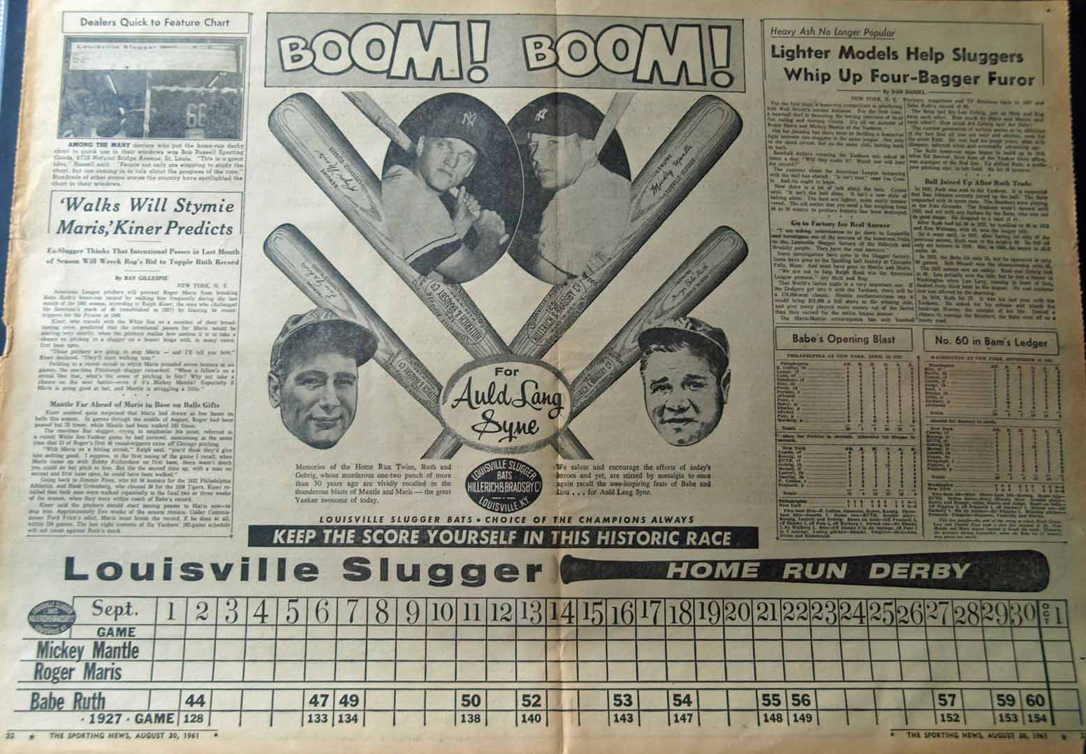1961 sporting news 08/30