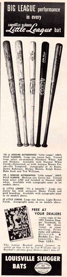 1955 little league magazine april