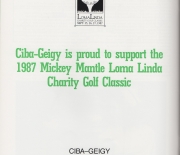 1987 loma linda charity golf classic