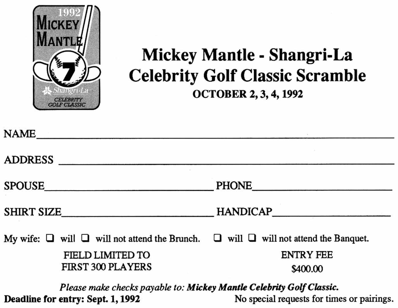 1992 Shangia-la , october 2,3,4