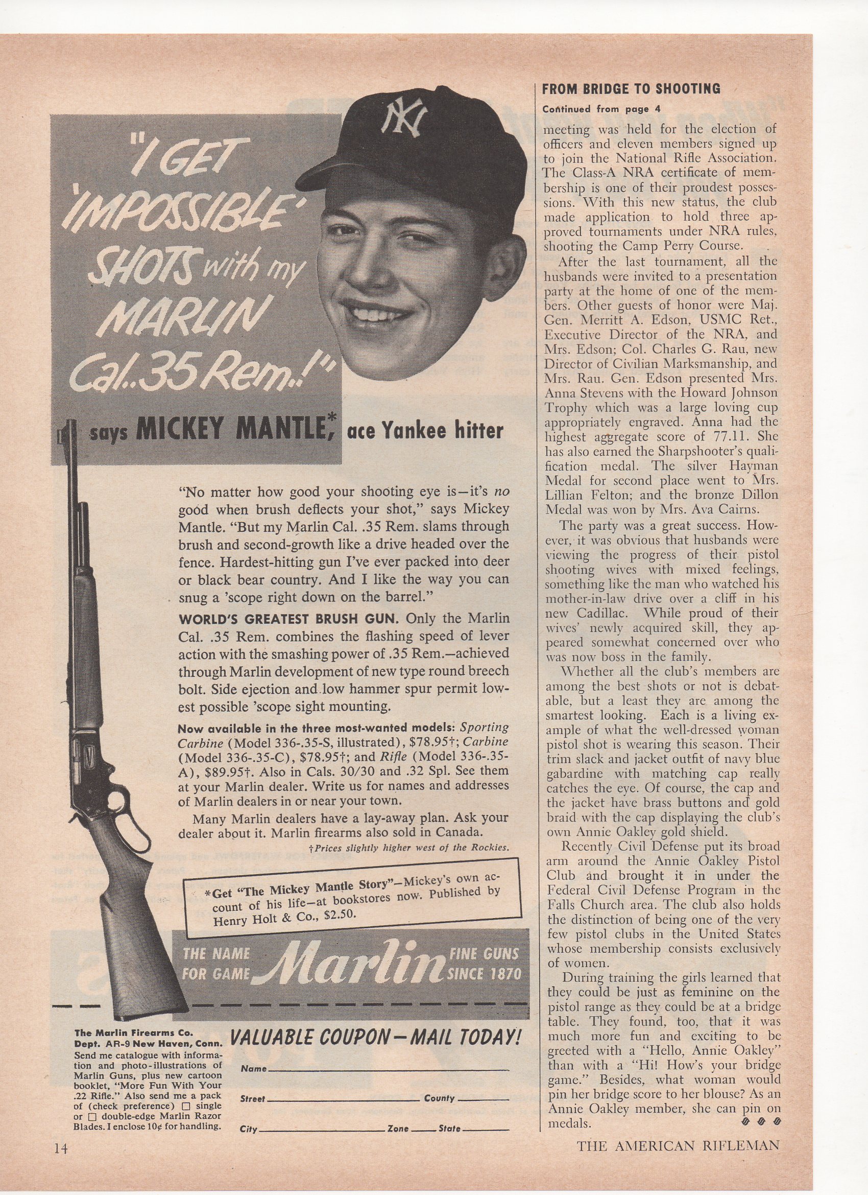 1953 the american rifleman