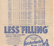 1952 ruppert knickerbocker beer
