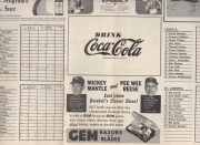 1954 basketball program 02/20/54