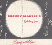 1956-1966 holiday inn menu