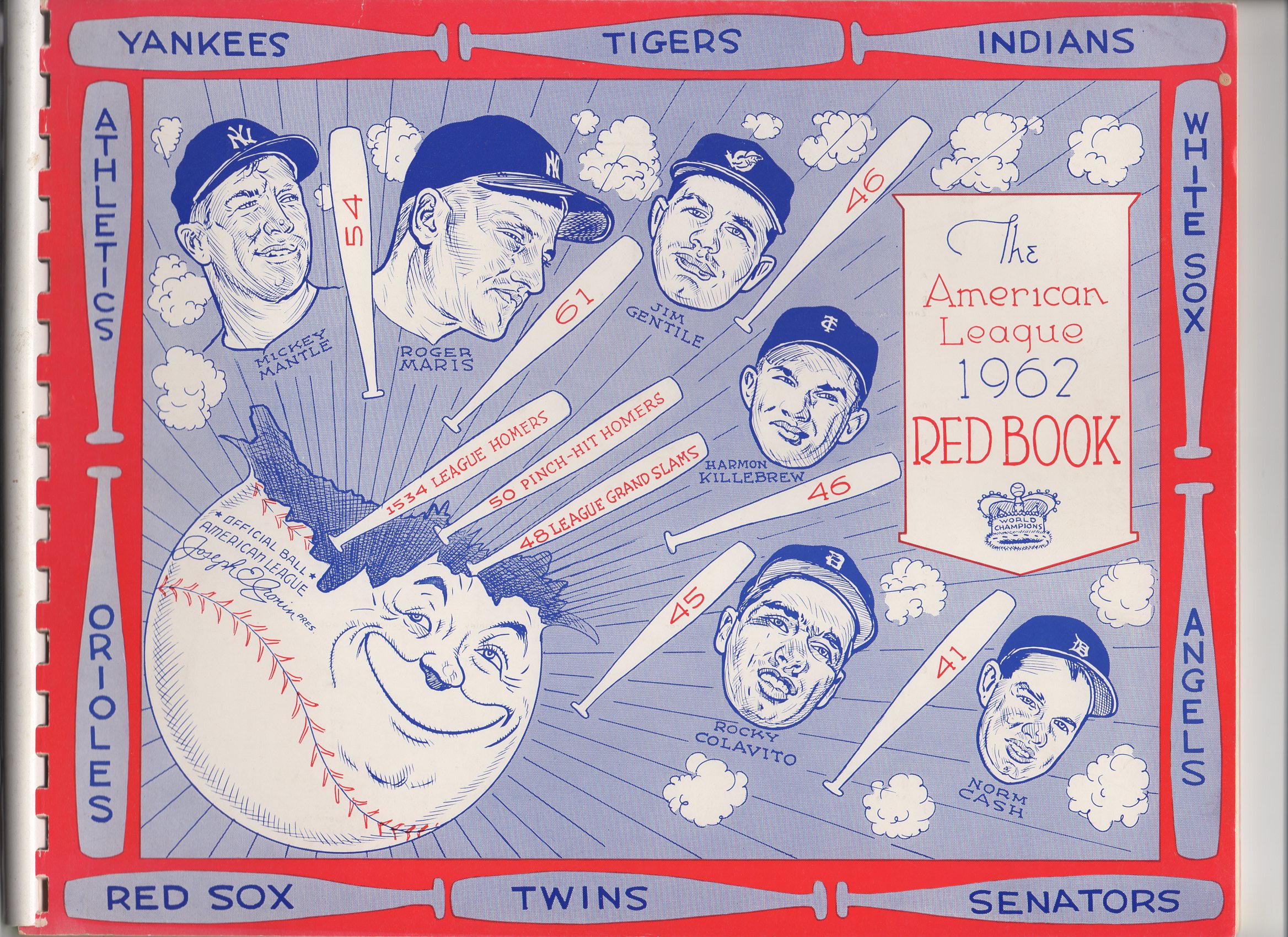 1962 american league redbook