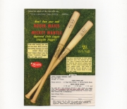 1962 sonic arts baseball tips, small flyer