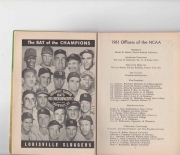 1961 NCAA official baseball guide