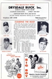 1963 detroit tigers score book