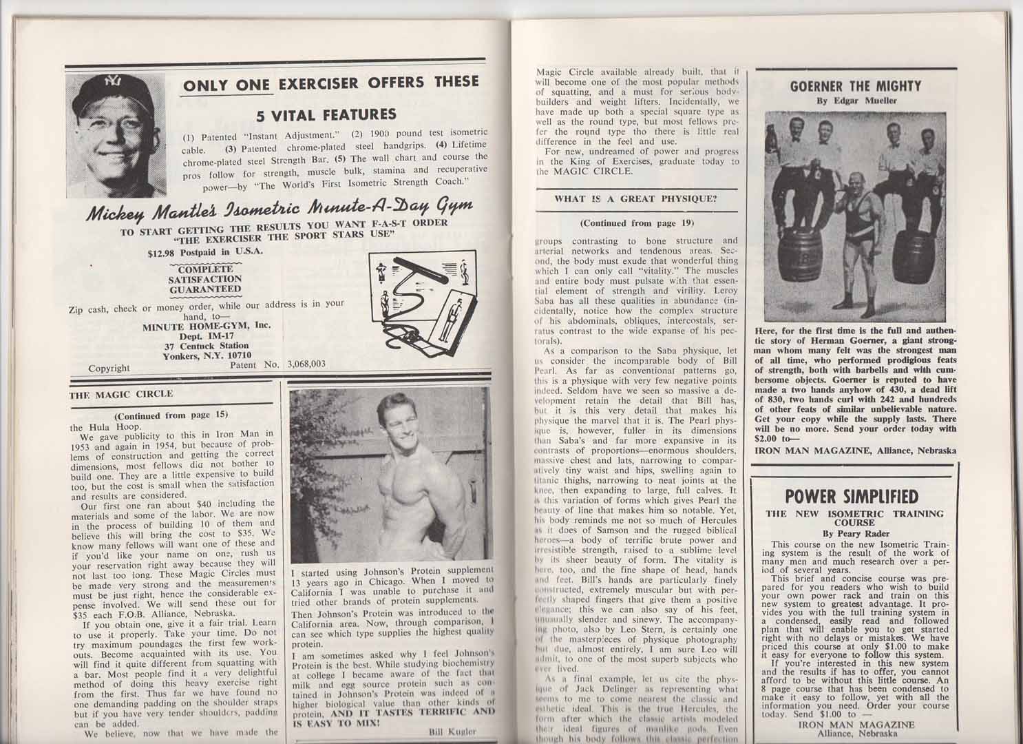 1964 iron man magazine may