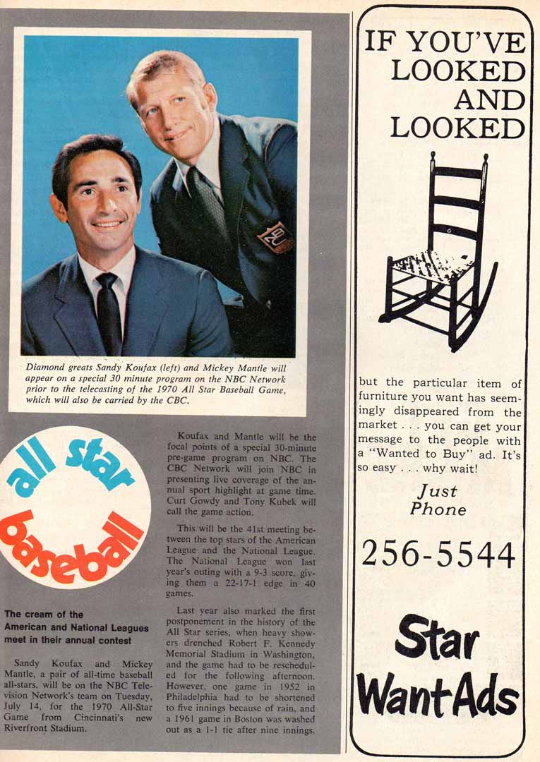 1970 windsor star tv times 07/11