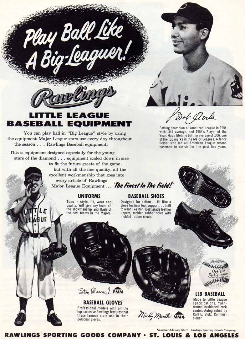 1955 little leaguer magazine october
