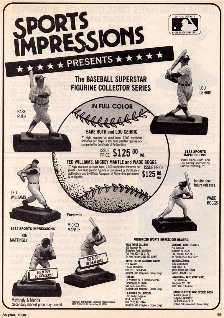 1988 baseball cards