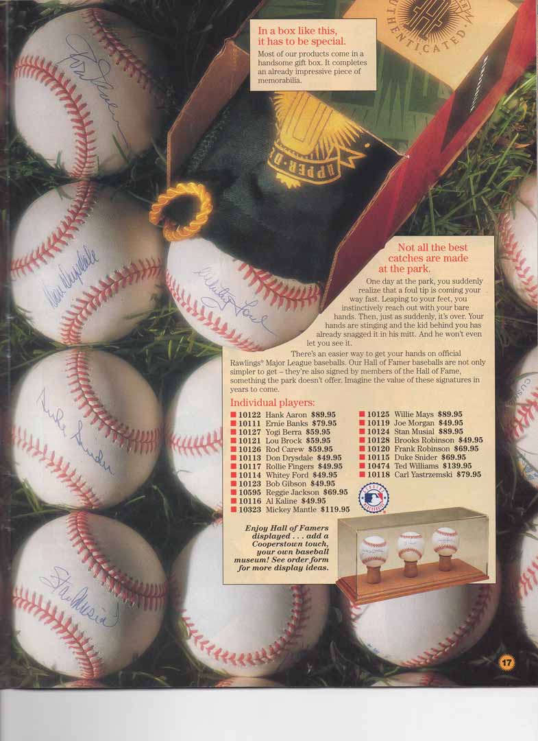 1993 upper deck catalog spring
