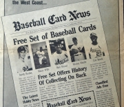 1982 baseball card news nov.
