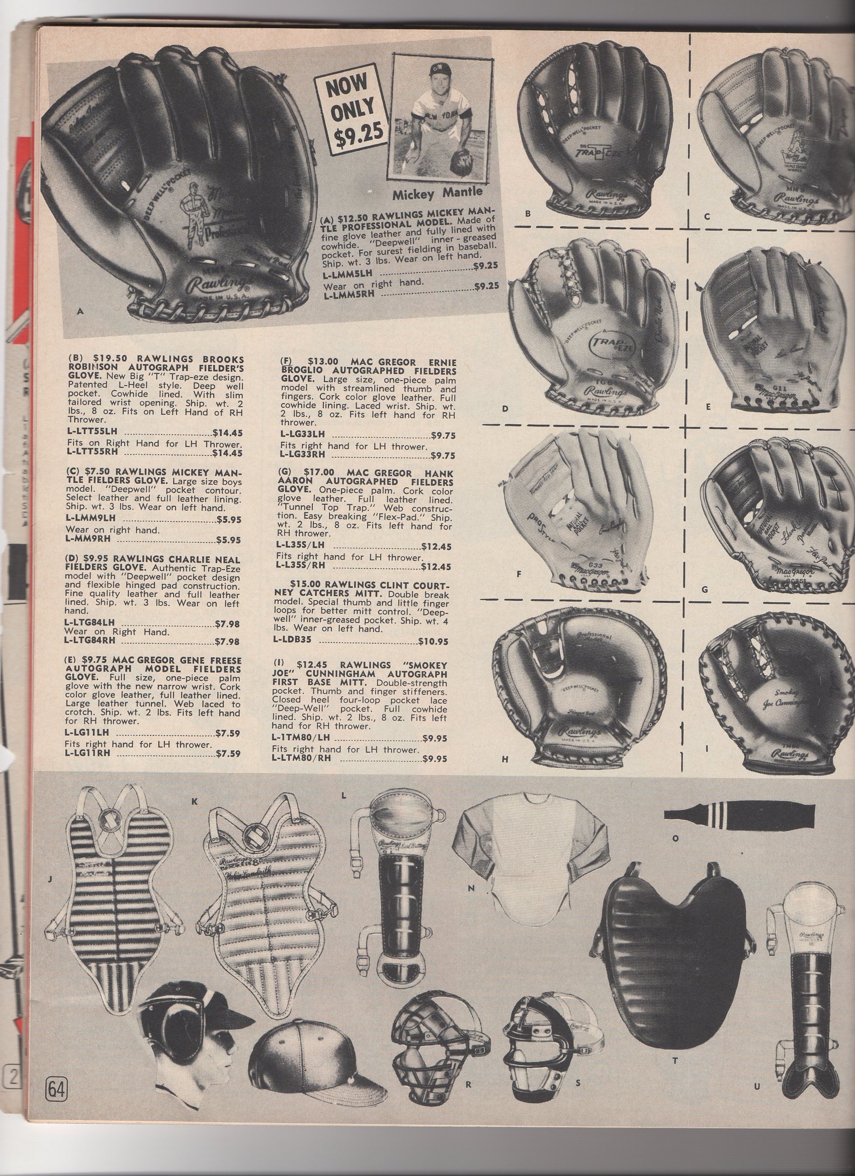 1963 gateway sporting goods catalog, no. 163