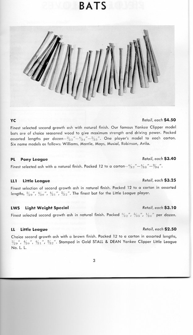 1958 stall@dean catalog