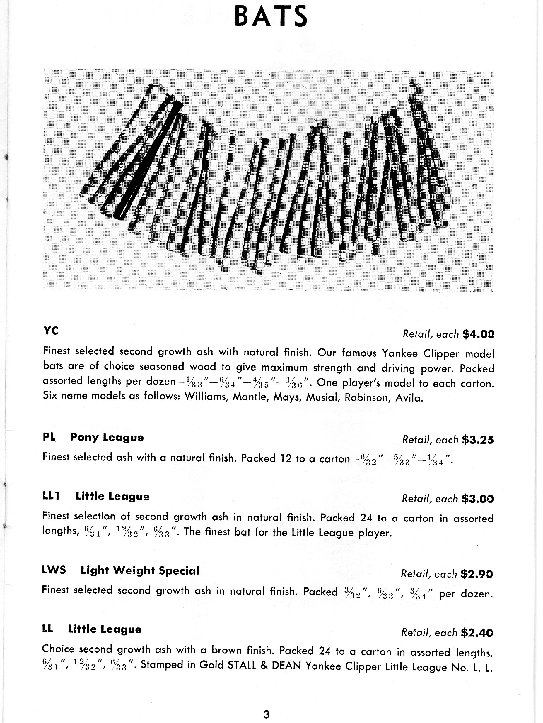 1957 stall@dean catalog