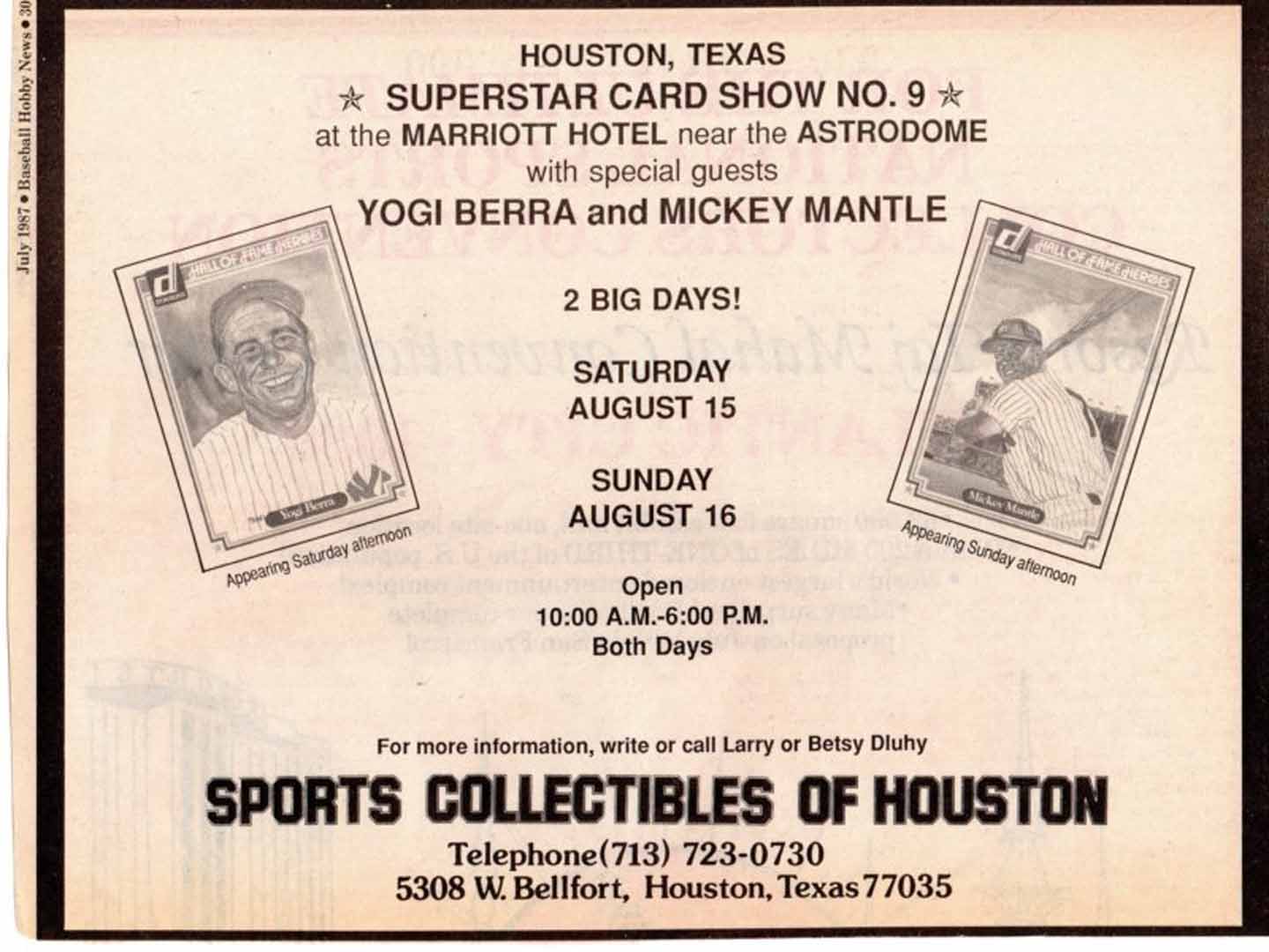1987 baseball hobby news july