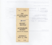 1990 PIP tickets, autograph saturday 05/12/1990