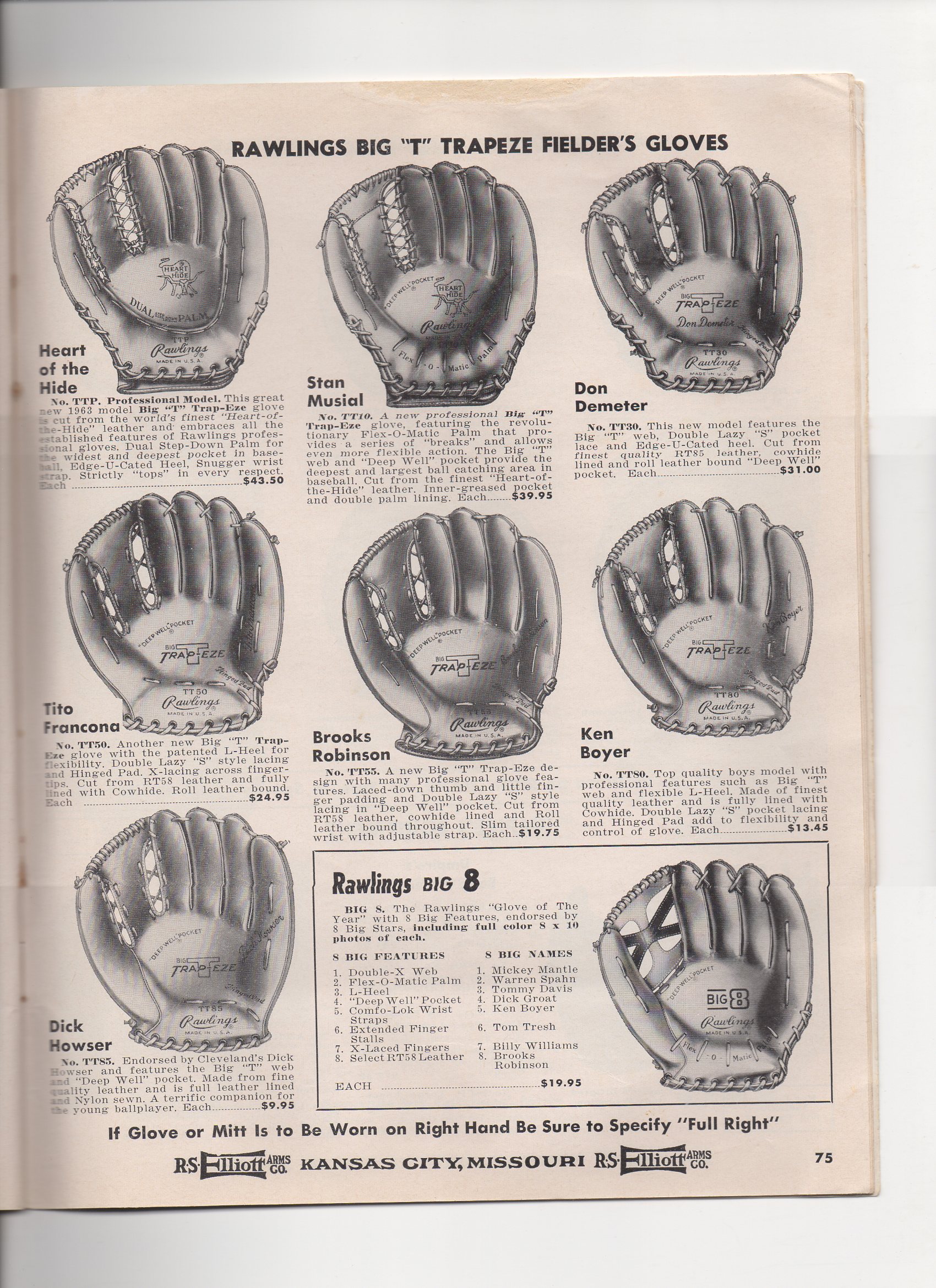 1964 elliott catalog, spring and summer, no.121
