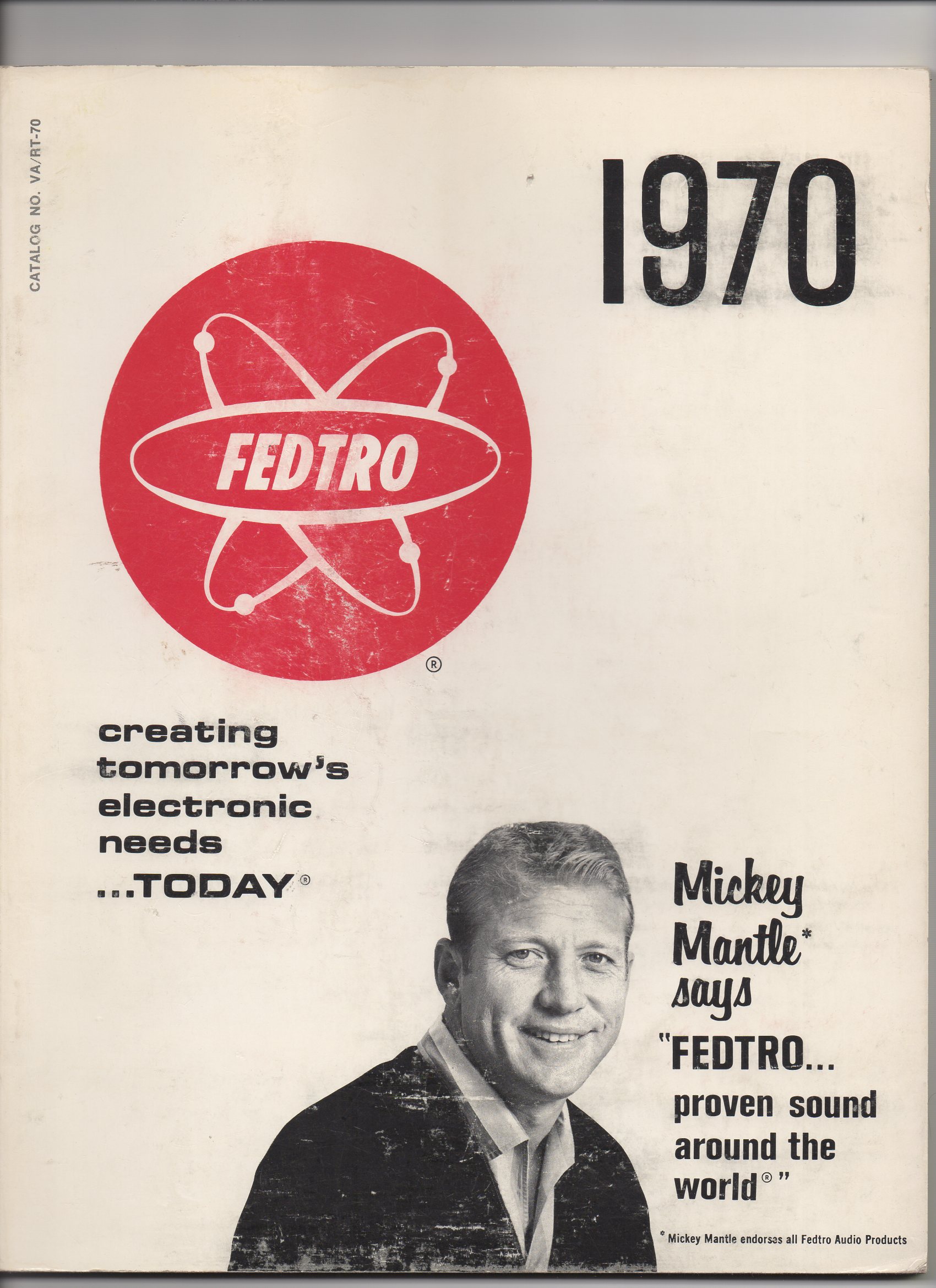 1970 fedtro catalog, no. va/rt-70