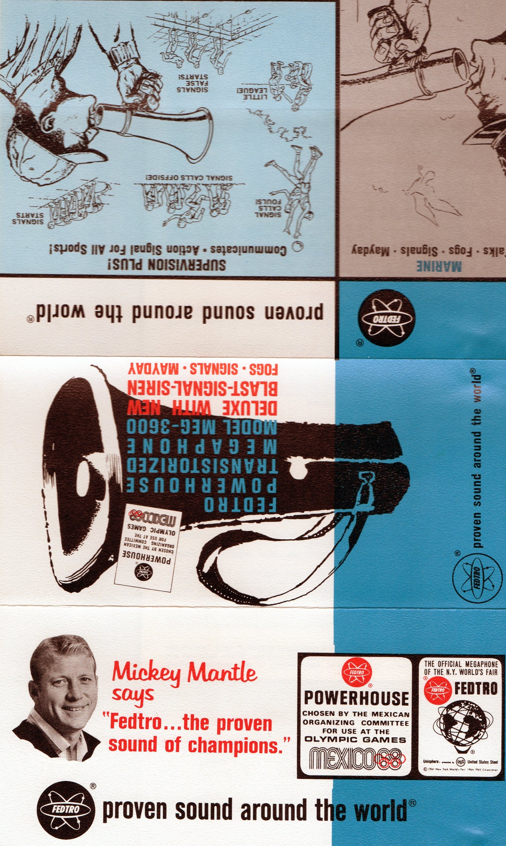 1969-71 megaphone brochure