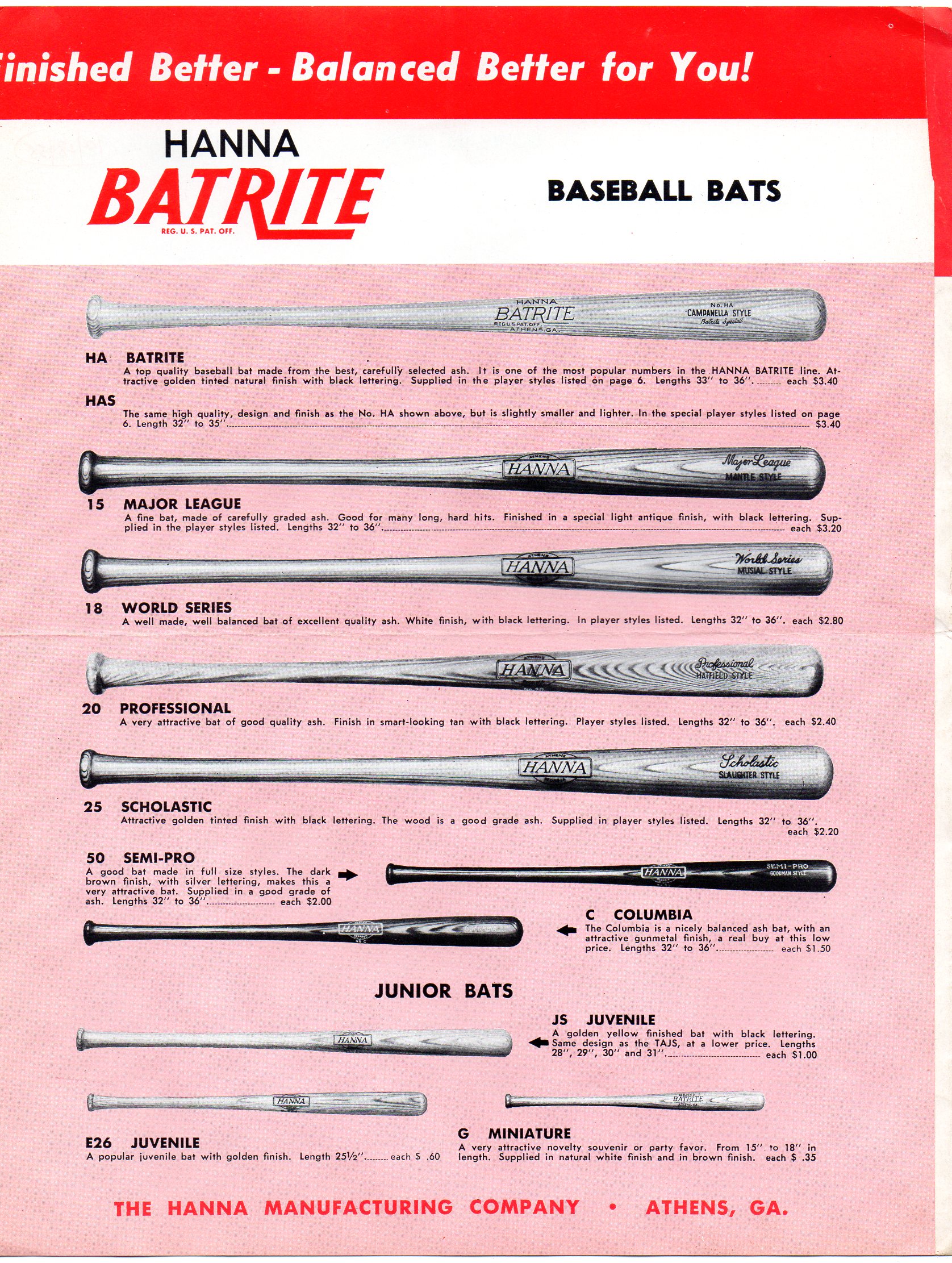 1956 hanna-batrite catalog