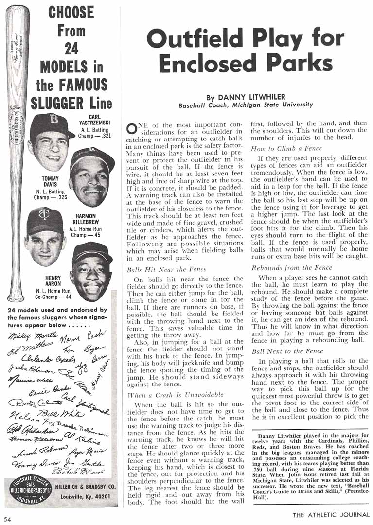 1964 athletic journal february