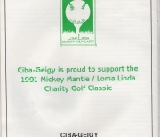 1991 loma linda charity golf classic