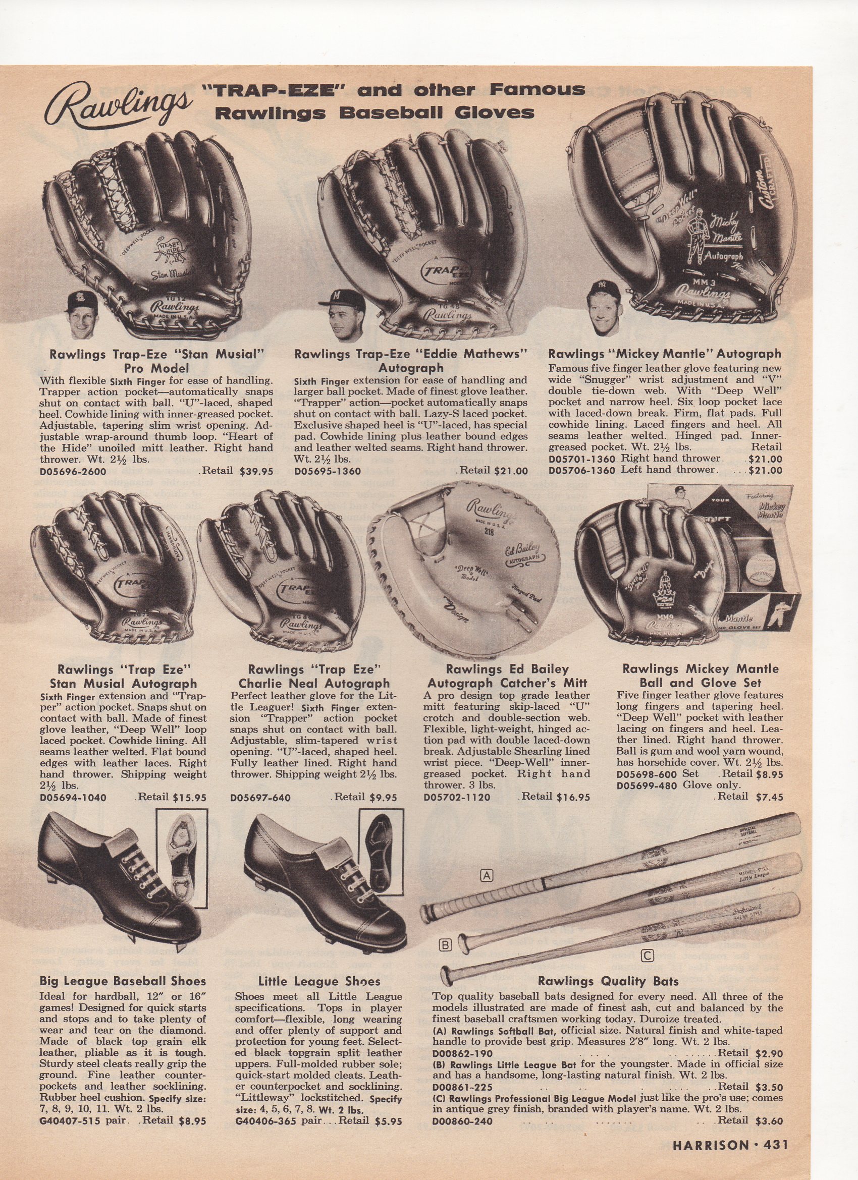 1960 harrison mail order catalog