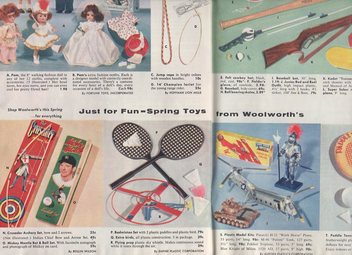 1957 Woolworths spring catalog