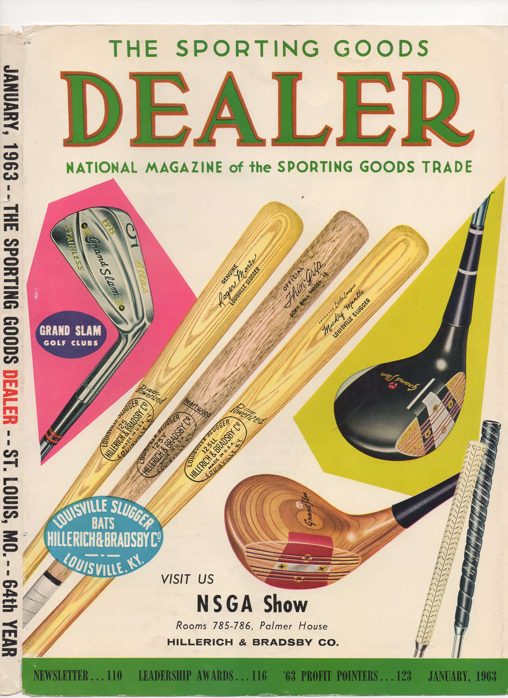 1963 the sporting goods dealer, january, newsletter no. 110