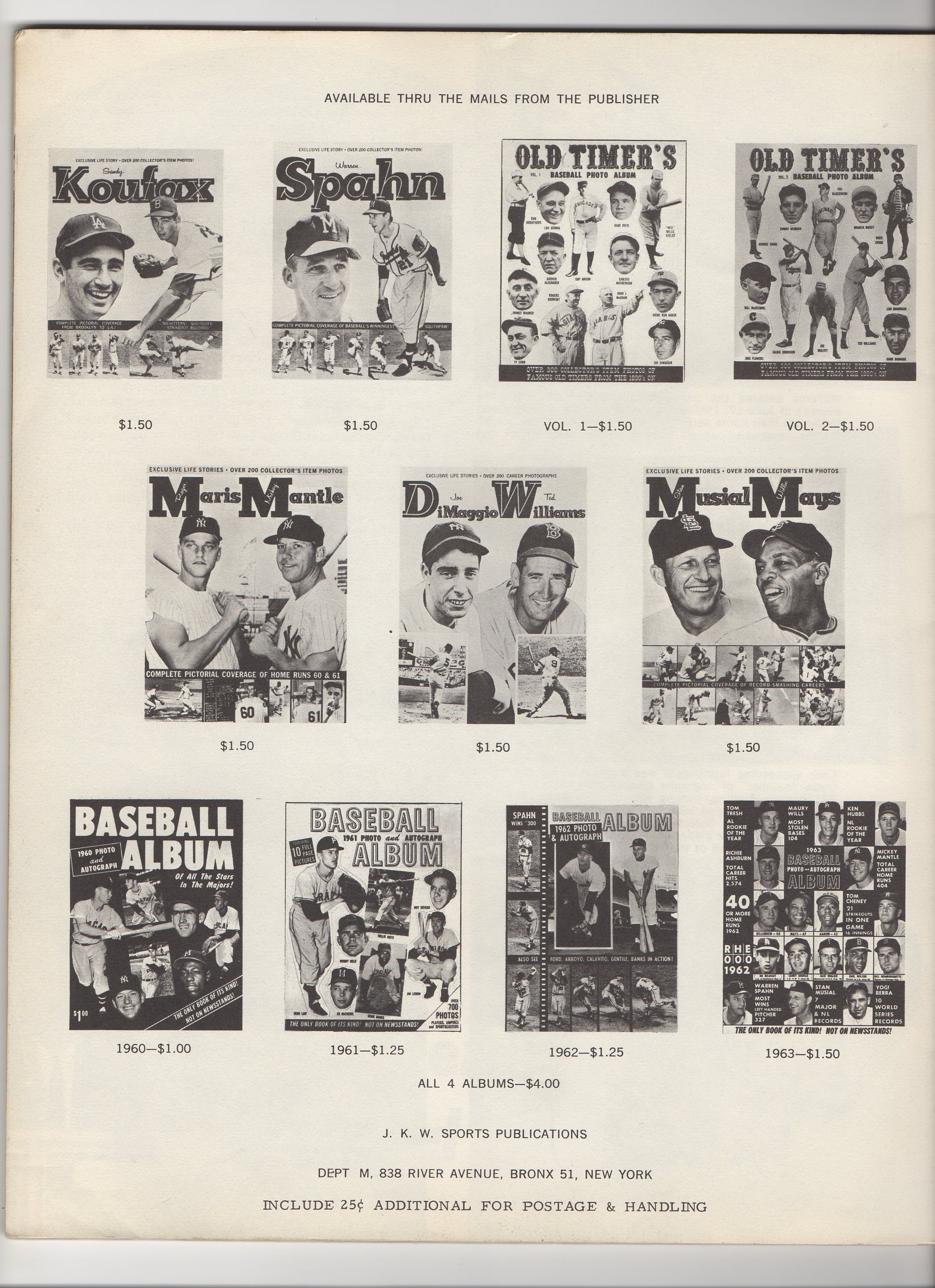 1964 JKW publications
