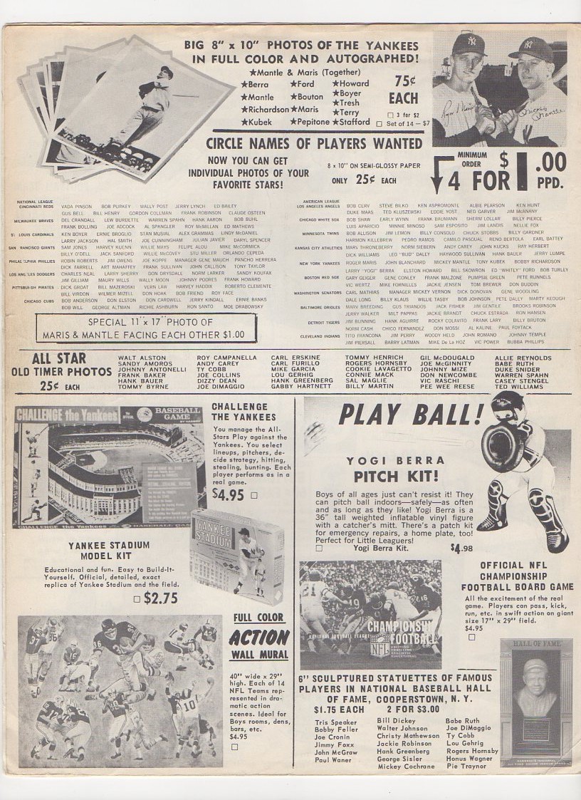 1966 manny,s baseball land, n.y.