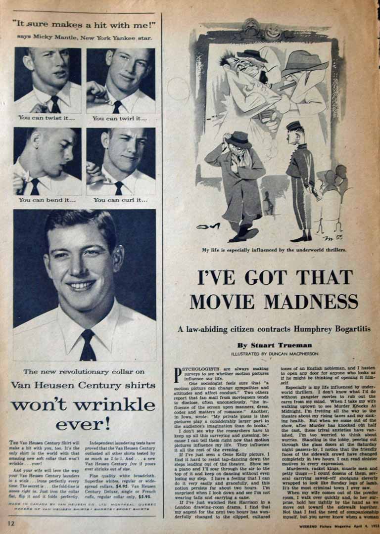 1950 era weekend magazine