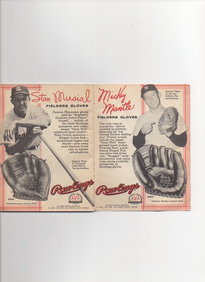 1958 rawlings baseball rules