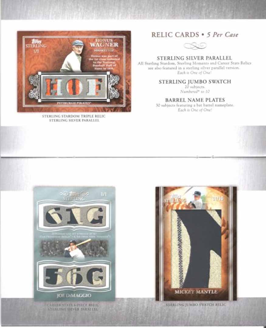 2008 sterling card book