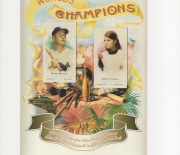 2006 topps allen and ginter 4 page heavy stock foldout